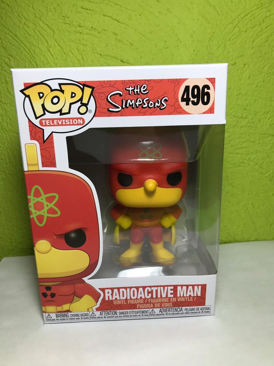FrigeekShop's tweet photo. ¡Ya está aquí #RadioactiveMan en #FunkoPop. Si amas #TheSimpsons este funko es para ti 👌🏻
#FriGeekShop
A solo $349; pregunta por nuestras promociones o sigue nuestras redes sociales para más novedades.
Facebook para más detalles
https://t.co/UxQSeAAvRr https://t.co/TjZPJc3dyK