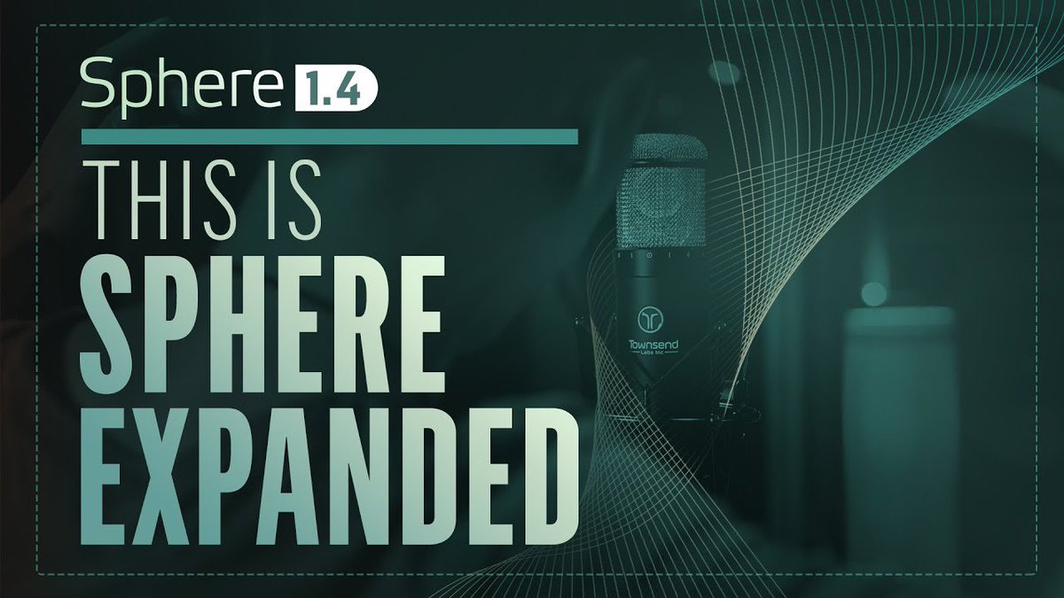Avid's tweet photo. With version 1.4 of the Sphere plug-in, @TownsendLabs has added 10 new microphone models at no additional cost
⠀
▶️ https://t.co/0ggSw45SfC
⠀
#microphone #postproduction #townsendlabssphere #protools #recording #avid #l22 https://t.co/laugQ3YCNx