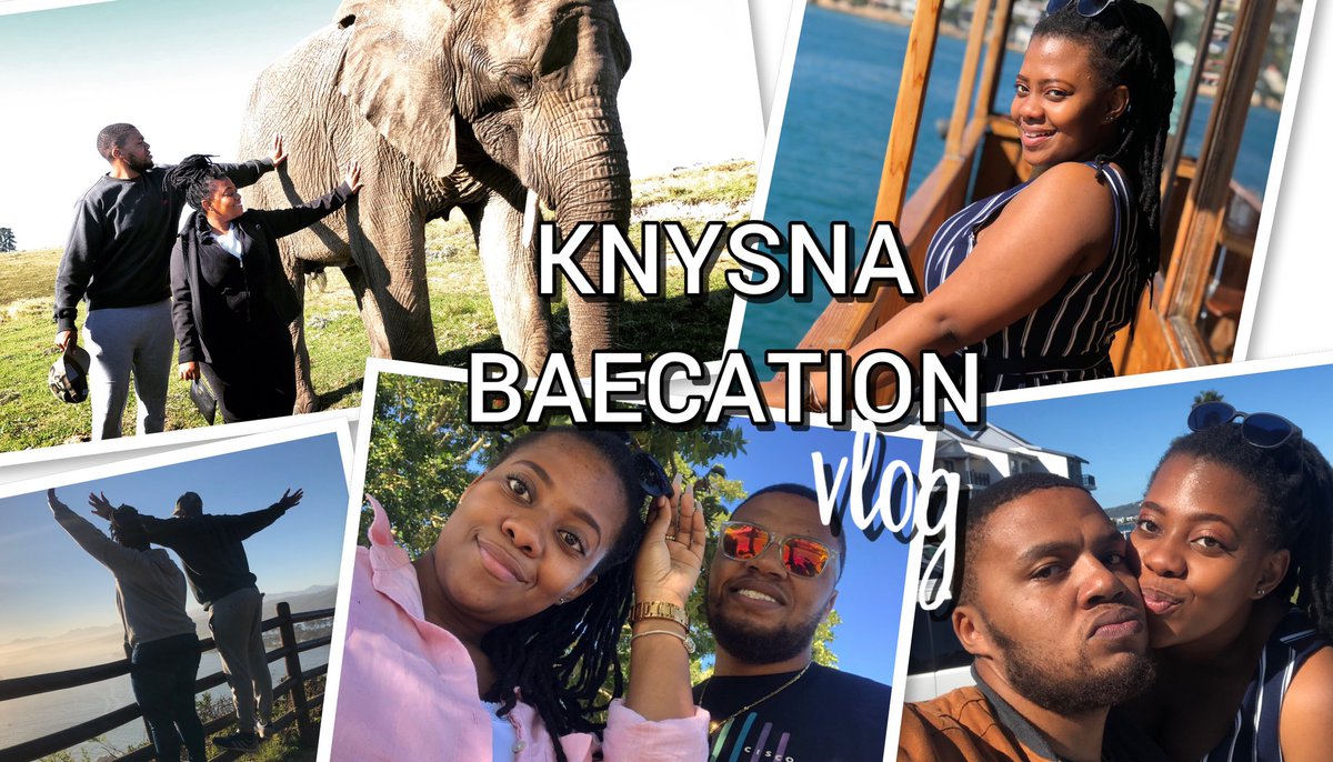 nokuhle_chamoto's tweet photo. New YouTube Post ✨

BAECATION vlog In KNYSNA 🌴☀️👫 • #DiaryOfDatingAChamP • Elephant Tour • Exploring South Africa 🇿🇦 w/ @King_Resego 

https://t.co/EiHBisErbv 

or click link in bio ✨ https://t.co/TnV4J8OEMJ
