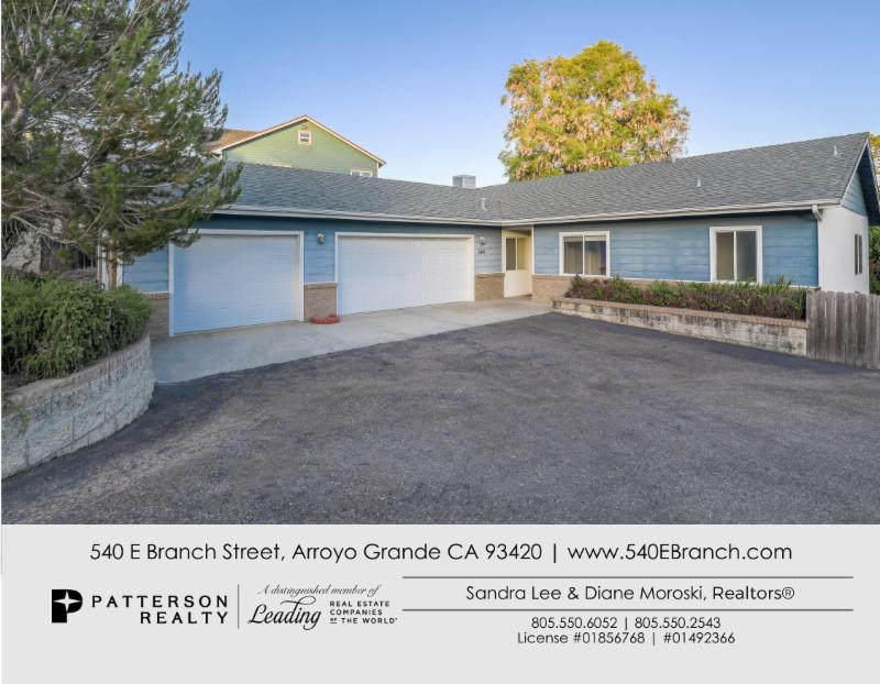 PattersonRESLO's tweet photo. Price Reduced/Open House 8/17 - 540 E Branch, Arroyo Grande https://t.co/XaDz2oZp24 https://t.co/lGYAnMUU2T