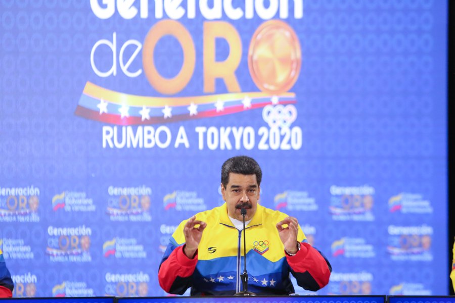 #EnVivo 📹 | “El deporte, el entrenamiento, el cumplimiento con nuestros deportistas es prioridad nacional”, enfatizó el jefe de Estado <a href="/NicolasMaduro/">Nicolás Maduro</a>