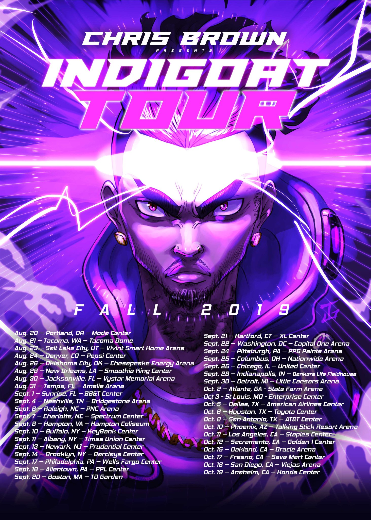 Chris Brown on Twitter "Get your tickets to the INDIGOATTOUR