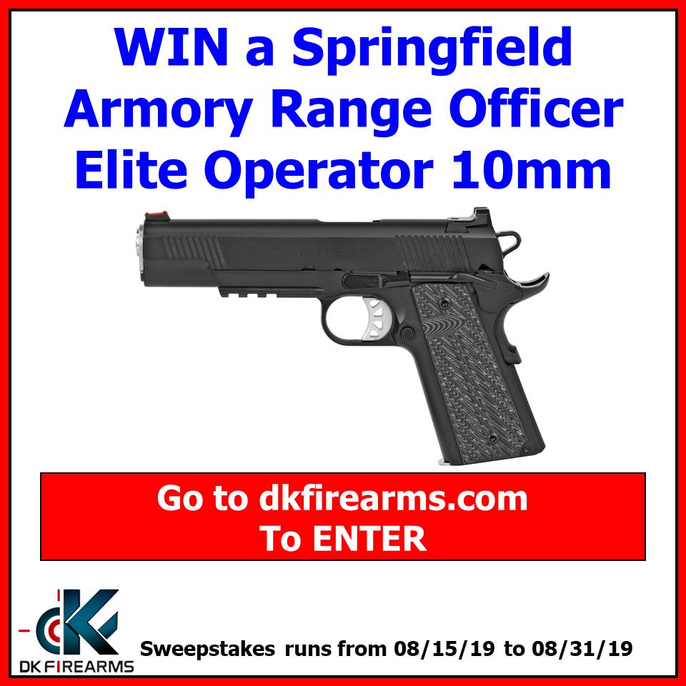 DkFirearms's tweet image. New Gun Giveaway! 
Win A Springfield Armory Range Officer Elite Operator in 10mm!

#gungiveaway #gun