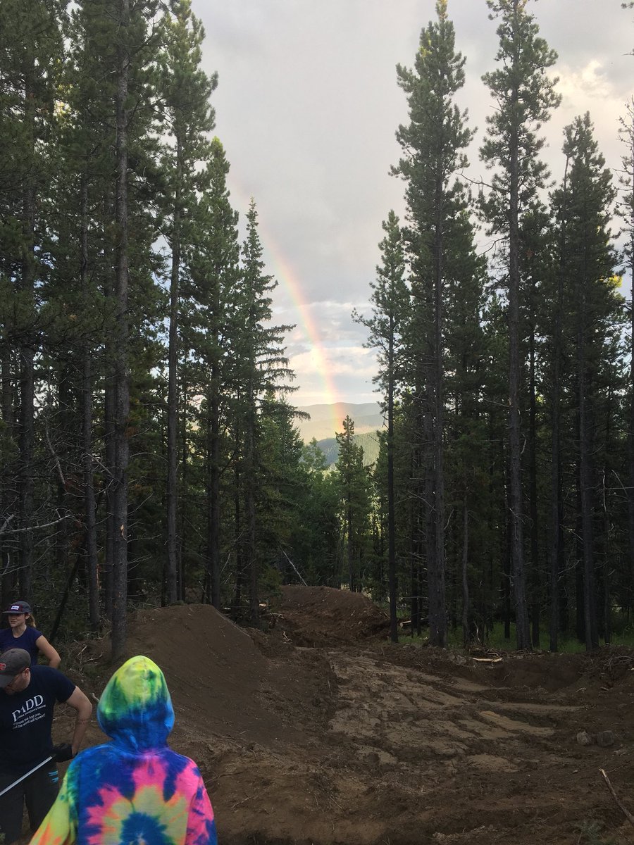 Out trail building with @mmbtsinfo on a new trail they’re working on. Just have been around 50 people out. Check it out! #mountainbike #yyc #banffkananaskis