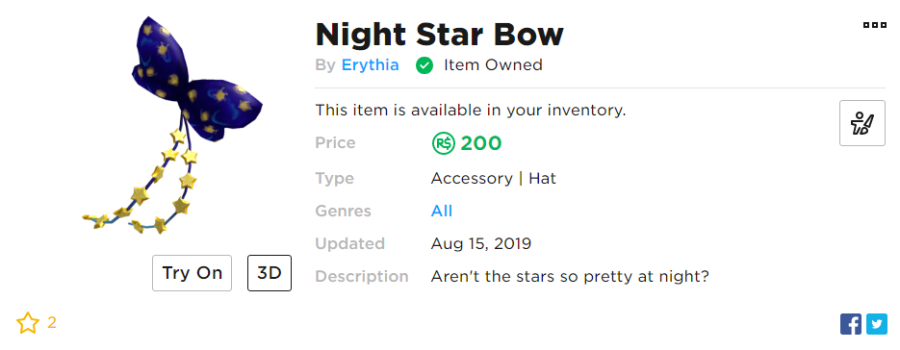 Ivy On Twitter The First Roblox Ugc Item Is Out Sorta The Buy Button Seems To Be Bugged Right Now You Can Get Around This Though By Using Inspect Element To Change - showing where a catalog items id is roblox