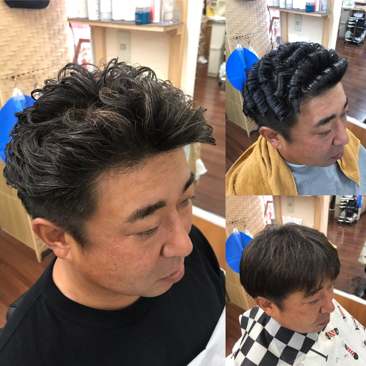 ট ইট র ヘアーサロンフナヤマ大橋店 長い髪でも 濡れパン 緩パン イケます 5角8ミリ お手入れ簡単 簡単セット パンチ パーマ アイロンパーマ ツーブロック とこや 床屋 理容室 理容師 宮城県床屋 バーバー Barber Barberlife Barbershop