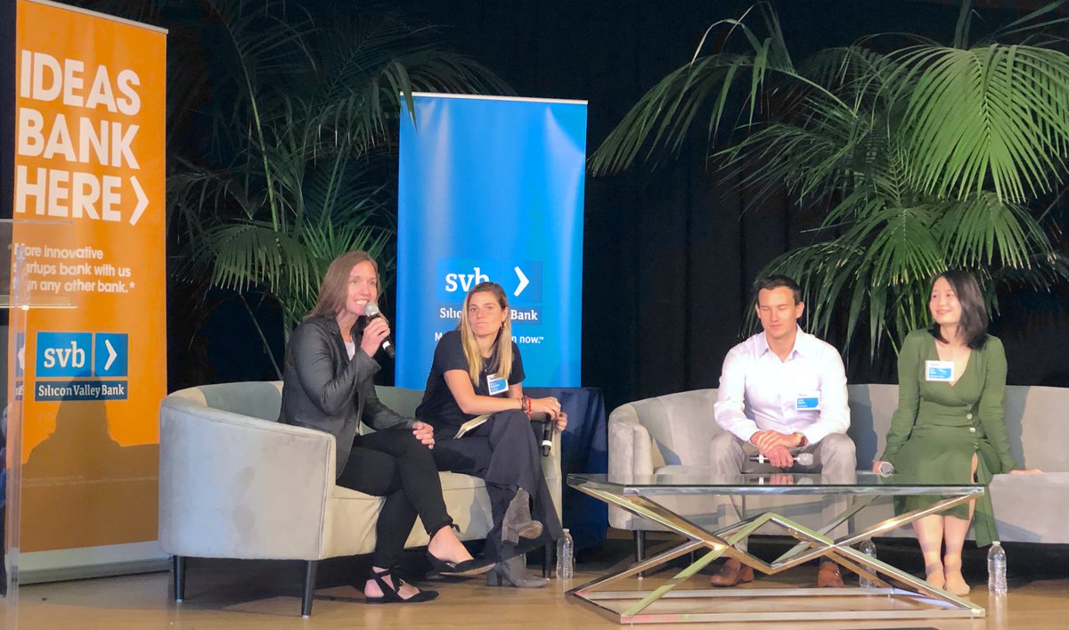 ahtsao's tweet image. .@SVB_Financial #SVBGlobalConnect Jacqueline vonReichbauer leads a #familyoffice panel.  Family offices are eager to embrace innovation.