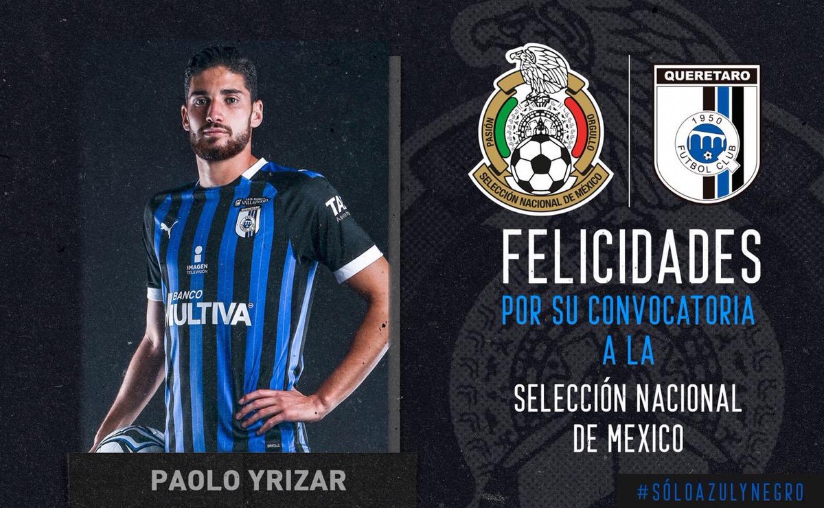 📸| ¡APLAUSOS! 👏🏻👏🏻👏🏻

¡Tenemos Gallos seleccionados! 🇲🇽

¡Qué orgullo portar la verde! 

#SóloAzulYNegro