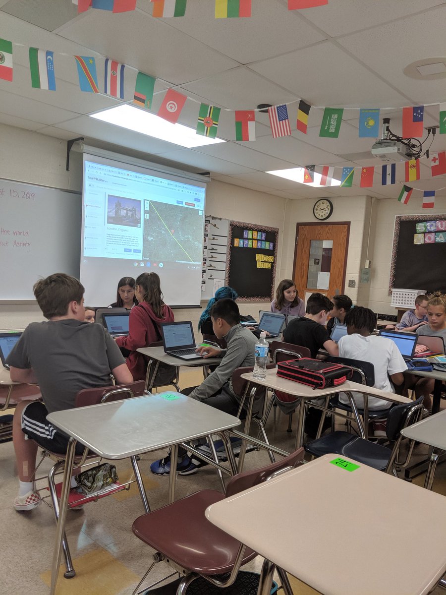 foxhistoryclass's tweet photo. Following the footsteps of Jules Verne's Around the World in 80 Days. Students working hard on team building skills, geography, thinking analytically, and even math! We love break out activities!!
#YeahImagriffin
#backattheblue
#BigBlueOnTheMove https://t.co/nmxmWGT2Ue