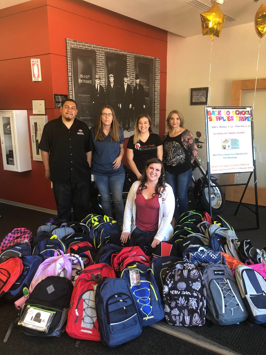 NewsFromHD's tweet photo. 180 backpacks with donated school supplies delivered to kids in need in Northern #Nevada? ✔ Check! ✔ Our friends at @nvfood4thought, Kiwanis Club Dayton, Project School Days joined forces with our Carson City office to made it happen! #BackToSchool https://t.co/56qODSNyXC