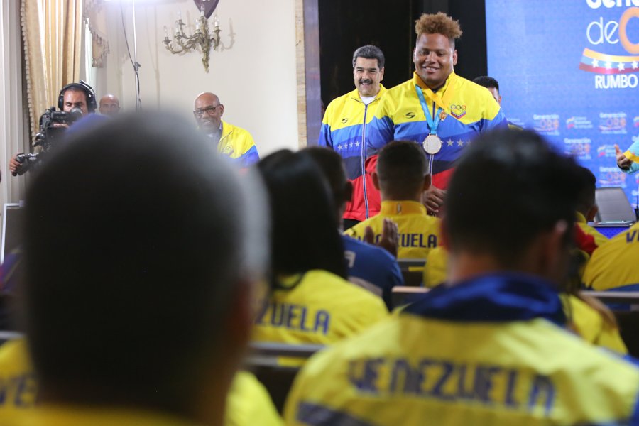 #EnVivo 📹 | “Vamos a lograr en Tokio la mejor participación de Venezuela en toda la historia de los Juegos Olímpicos, solo les pido el máximo esfuerzo”, instó el mandatario nacional <a href="/NicolasMaduro/">Nicolás Maduro</a>