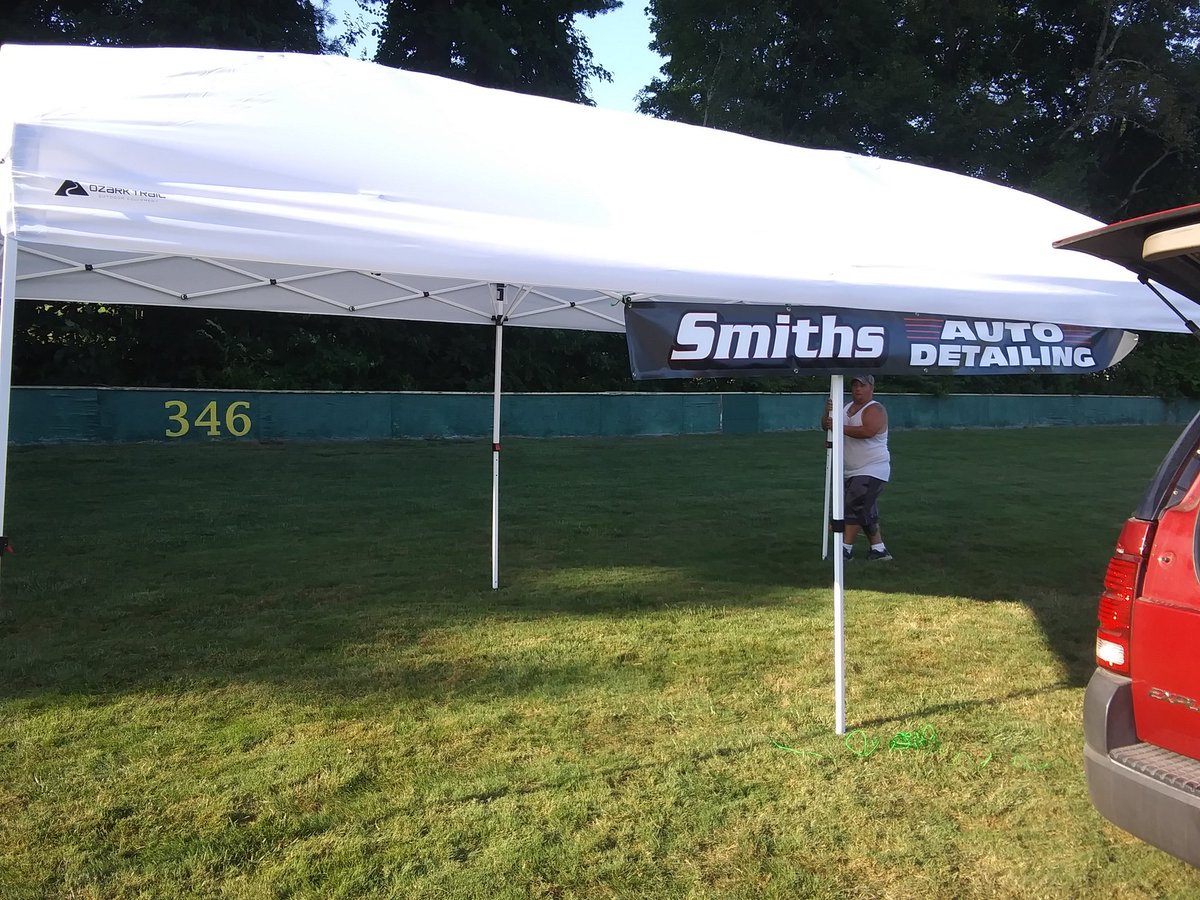 Booth is set up for the Dynamic Douglas Day event on SATURDAY.