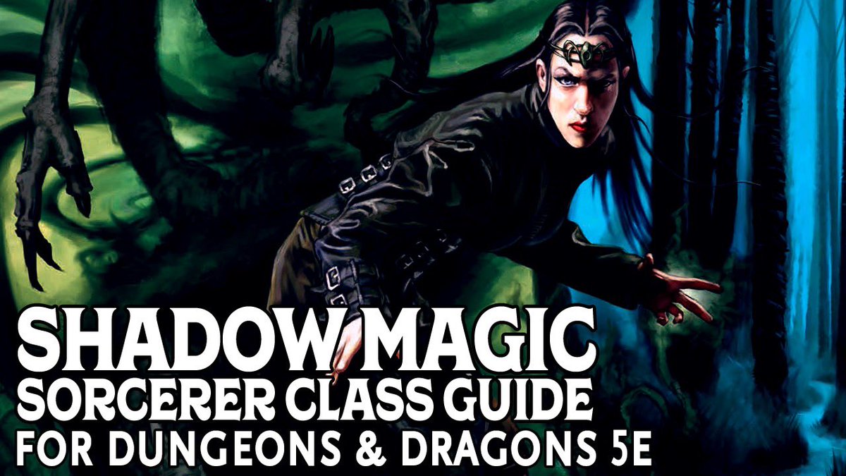 photo Shadow Magic Sorcerer 5E dungeon dudes auf twitter master the