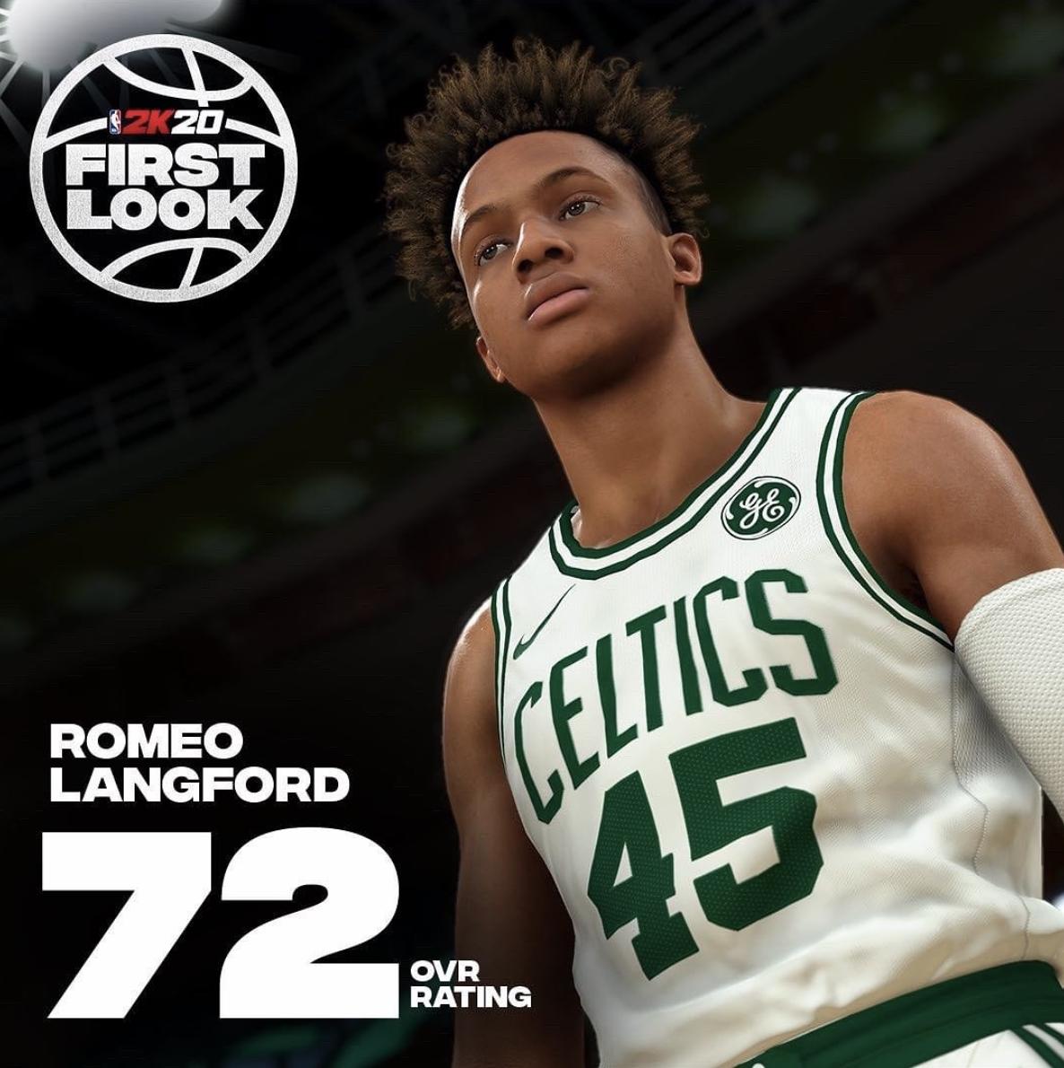 NBA 2K20 Les notes et images de nombreux rookies dévoilées