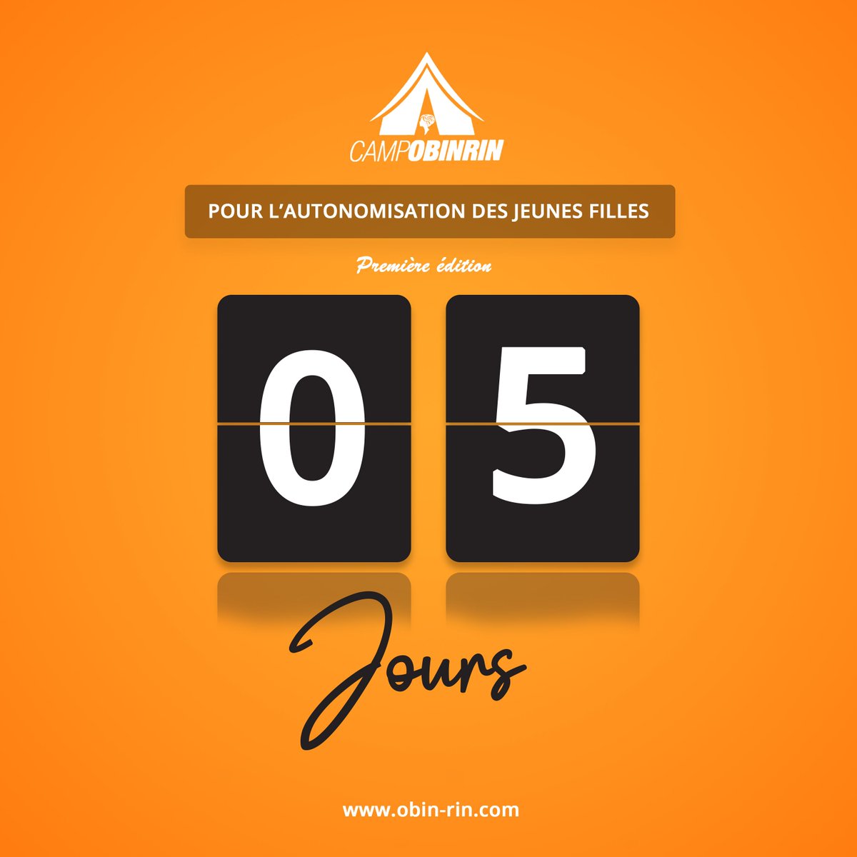 Obinrinblog's tweet photo. Che(ère)rs ami.e.s 

Ce vendredi, nous sommes déjà à 5 jours de l'ouverture du #CampObinrin2019.

Dans les prochains jours jusqu'à l'ouverture, nous vous donnerons quelques précieuses informations au sujet du camp.

Restez connectés et engagés ! 

#GirlsGetsEqual #wasexo https://t.co/6aqiOLGWOx