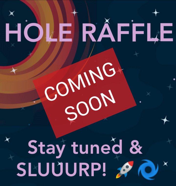 Superblackh0le's tweet image. 🌀 CALLING ALL CADETS 🌀

A mission directly into the @SUPERBLACKH0LE is apon us

Coming Soon!

Don&apos;t you dare miss a sluuurp
🌀🚀

#cryptocomp #raffle $Hole #eth #sluurp #weth #airdrop #winners #bounty #inittowinit #cryptonews #cryptocurrencynews