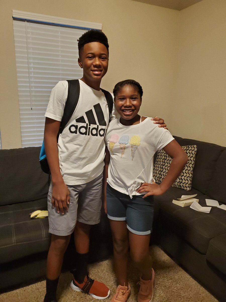 Every year I find myself wondering when will the first days of school end 😭. I can't believe that I have a sophomore and a sixth grader. Time is moving to fast. So excited for another year of learning and growing. #AlvinISDB2S