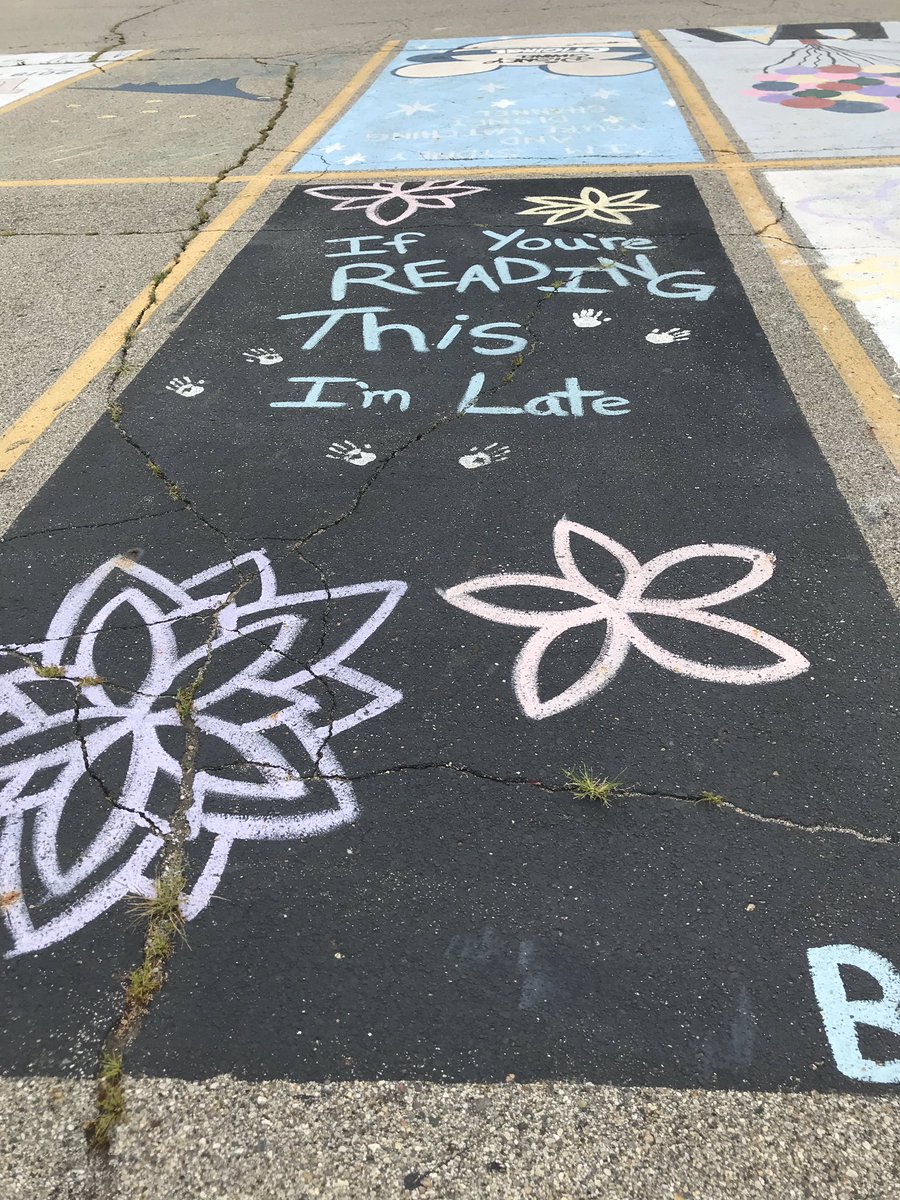 Class of 2020, decorate and design your very own parking space. Pick up information at the North receptionist desk or go to bit.ly/WOHSparkingspot  <a href="/WestOttawaHS/">West Ottawa HS</a>