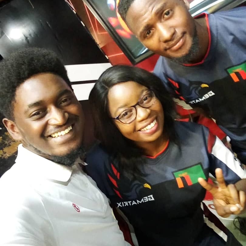 TeamGematrix's tweet photo. This evening we had an awesome interview with #MuviTV talking about #eSports and our team.
We will share the repeat times with you all soon! Shout out to Angel Phiri for being a great host π https://t.co/xZK0b3dwxC