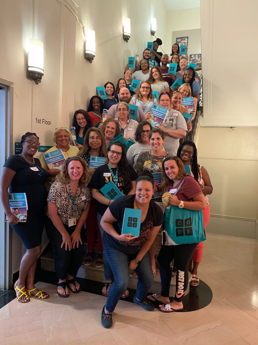 Newark educators are working hard to roll out Computer Science education by participating in Coding Bootcamp.
#STEM
⁦<a href="/CSforALL/">CSforALL</a>⁩
⁦<a href="/TeachCode/">TeachCode</a>⁩ 
⁦<a href="/NPSvoices/">Newark Board of Education</a>⁩
