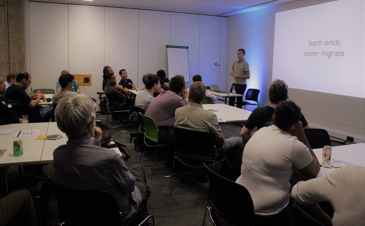 itstashko's tweet photo. It's a pleasure to have @AdamBien showing live demos of how to connect Web Components with #CloudNative MicroProfile / #Quarkus, tonight at #Java Matters.

Special thanks to @pivotal for supporting this event!

#backend #frontend #microservices https://t.co/8V5AEGoykJ