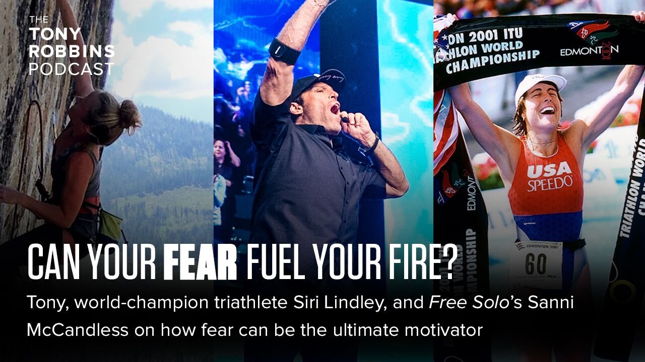 Tony Robbins on X: World-champion triathlete Siri Lindley (@SELTS), and  free solo's Sanni McCandless (#SanniMcCandless) on how fear can fuel your  fire on the #TonyRobbinsPodcast . Listen here:    / X