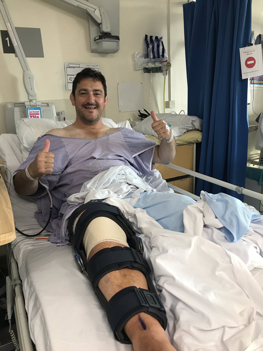 MattPallas's tweet photo. Thanks so much to the team @NHSSotonCityCCG for the great care I’ve had today and especially #MrFrame for doing the repair. Our #nhs is fantastic and equally supported by our @BritishArmy rehab experts. @MattHancock #roadtorecovery #osteotomy #insafehands https://t.co/NqV3PuhHf0