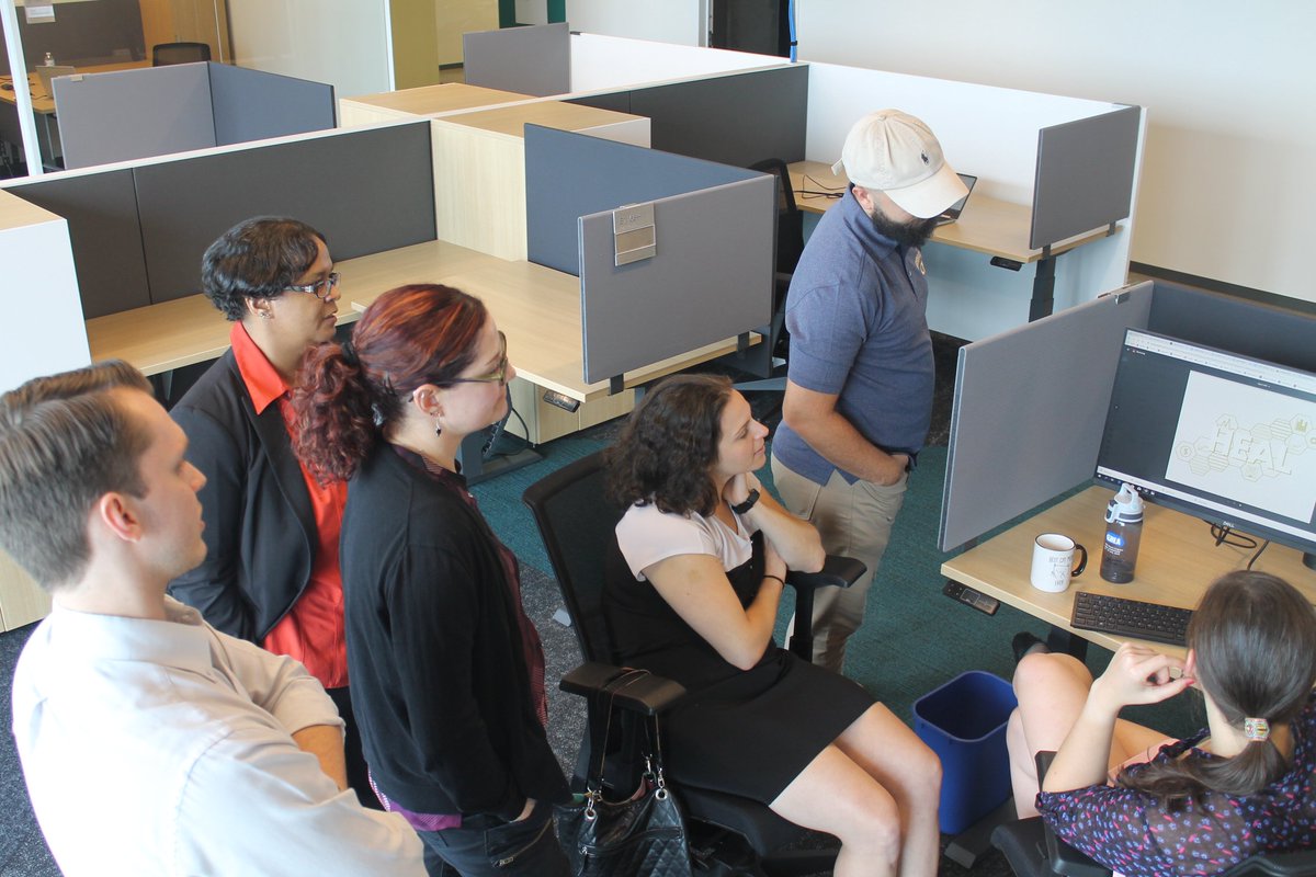 NeimanHPI's tweet image. We were honored to host Dr. McGinty at the HEAL&apos;s new collaborative space in CODA building. It was valuable time spent meeting the growing team &amp;amp; sharing project updates. Thank you again, @DrGMcGinty for visiting! @GATechEcon @economeer   #midtownATL #techsquare #CodaTechSquare