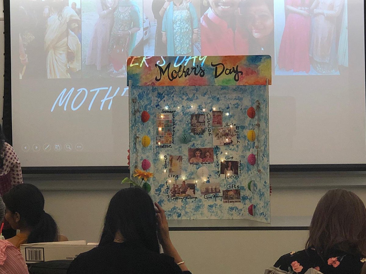 raviyuu's tweet photo. #FECM712 #eventmanagement #centennialcollege last day of college, last presentation, creativity of event , it was amazing https://t.co/eeXnFpEItU