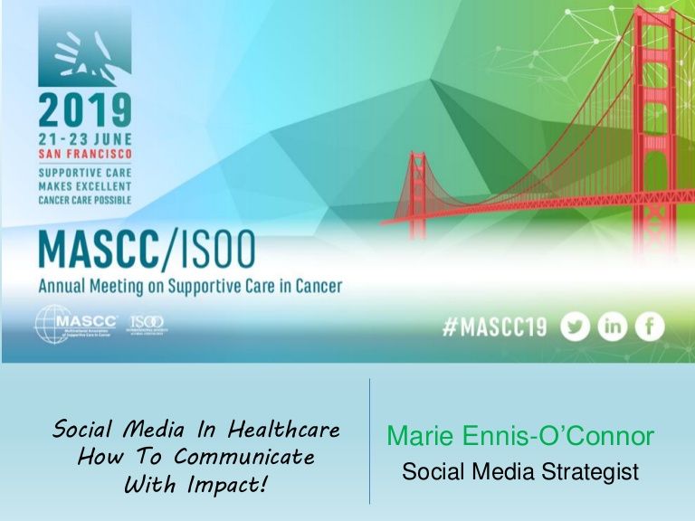 JBBC's tweet photo. Appreciate RT @DocBerbi "Social Media In Healthcare How To Communicate With Impact"    https://t.co/eajOnc7z1F  #MASCC19 https://t.co/xItpSl0a6k