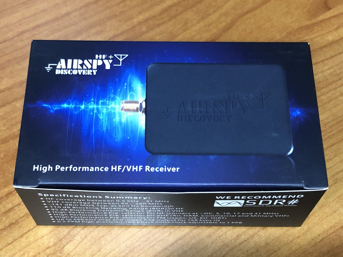 Giggity, giggity! New toy in the house! Thanks, <a href="/airspy_com/">Airspy R2/Mini</a> and <a href="/lambdaprog/">prog</a>!