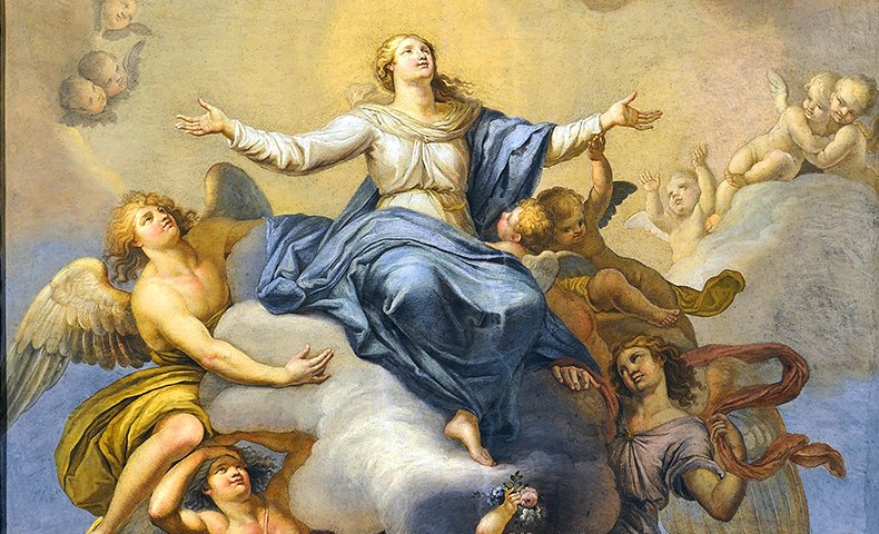 OLHSC's tweet photo. Today is the Solemnity Of The Assumption Of Mary!
It's a Holy Day of obligation! Find a Mass close to you at  https://t.co/WQdWpqkQkO https://t.co/nrVEYLTR9R