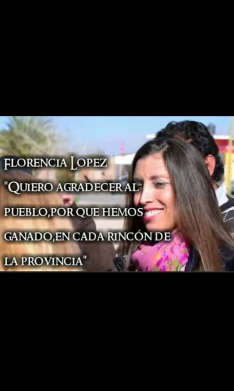 anahi1991_pabli's tweet photo. El ella florencia lopez gobernadora. @Florelop #FL2019 #Florencia2019 #FlorenciaGobernadora2019 #EsconFlor #EsconTodos https://t.co/unwVFpyO4m