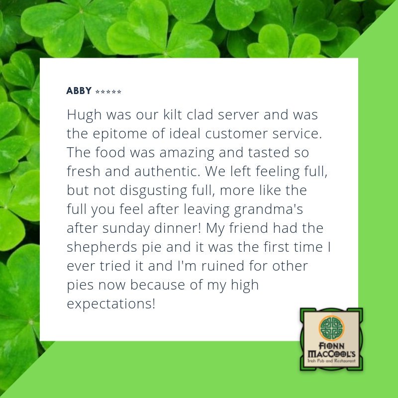 Thank you, Abby!!! ☘️💚