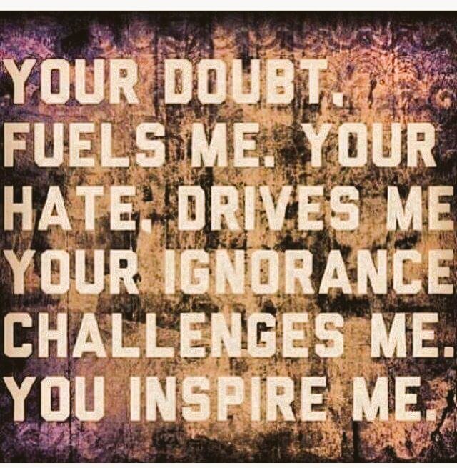 Norabrightlight's tweet image. KNOCK EM OUT WITH POSITIVITY