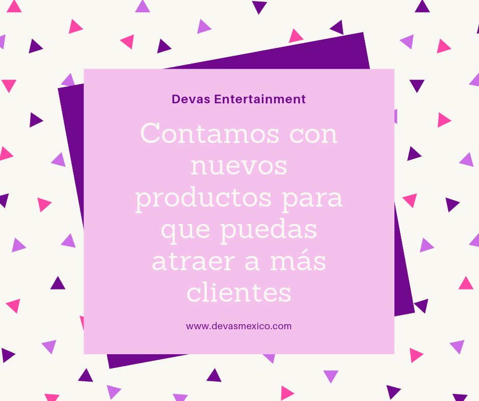 Conoce lo nuevo que tenemos para ti, nuevos productos, nuevos servicios #Devasmexico #DevasEntertainment #Devasproductos #productos #promocionales #Entretenimiento #devasagency #modelos #edecanes #logistica #modelosaa #modelosaaa instagram.com/p/B1Mg8kkjcIJ/…