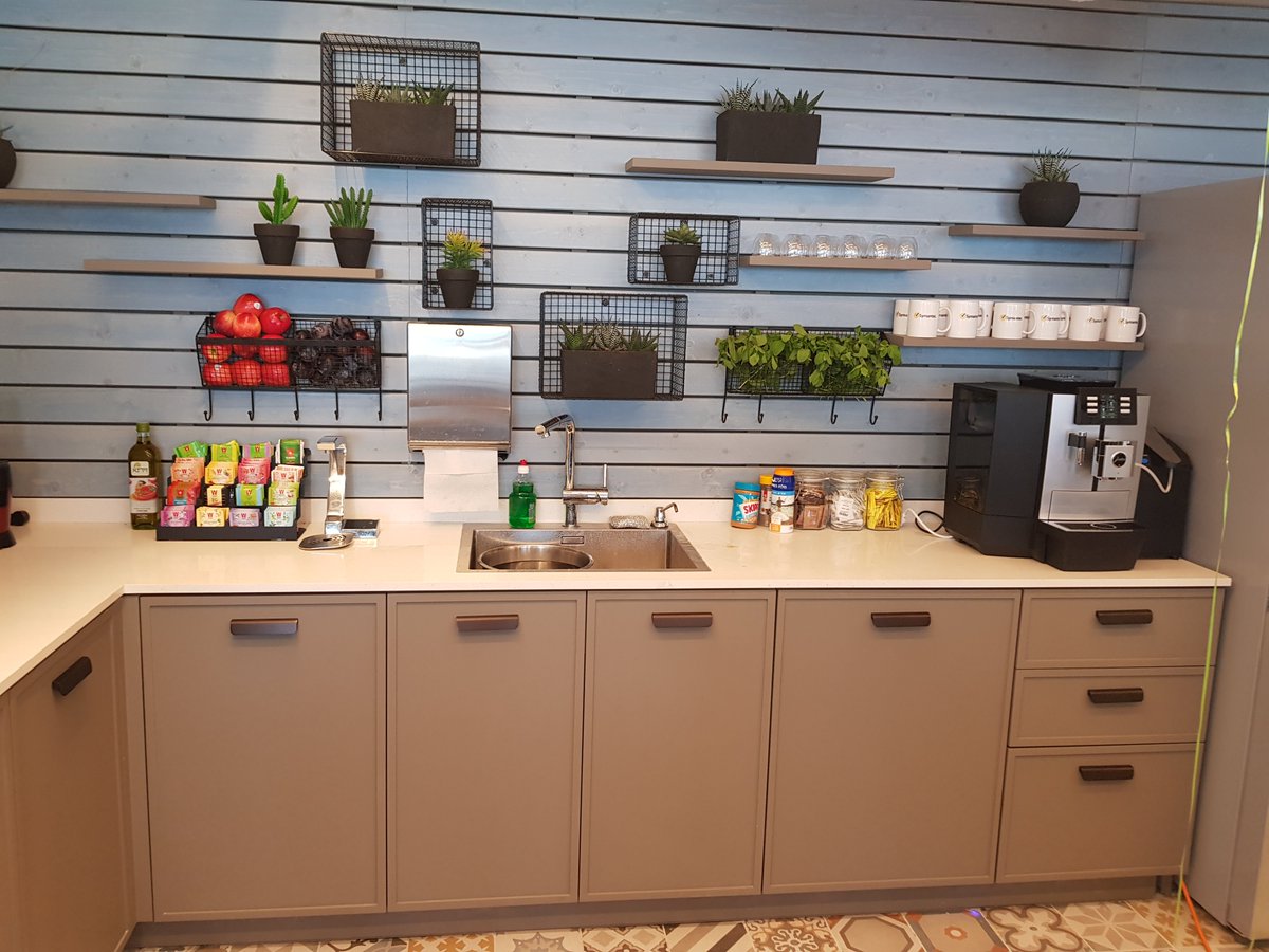SymantecLife's tweet photo. We recently launched our new Tel Aviv office! From Yoga Tuesdays to healthy eating habits, we promote a culture of wellness around the globe. #symanteclife https://t.co/eh73qP0w7E