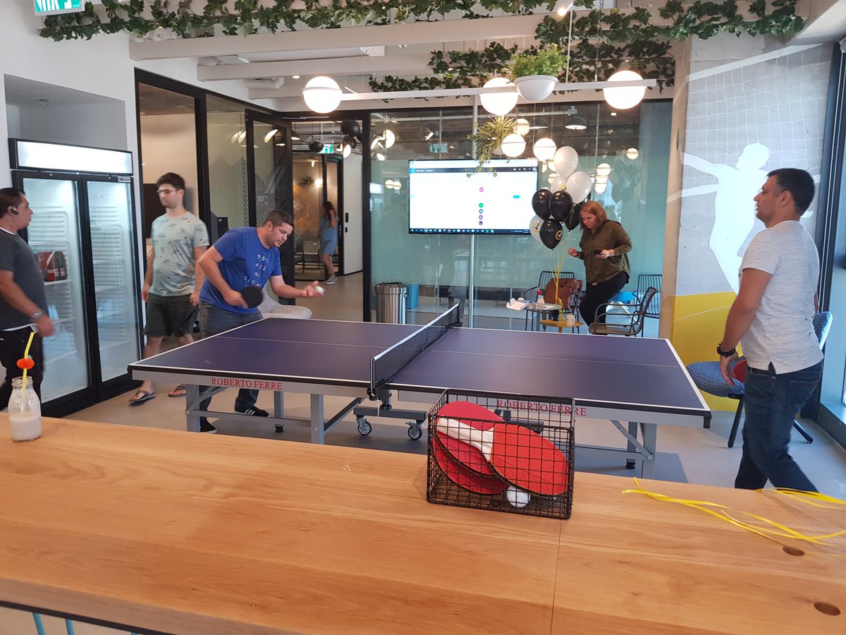 SymantecLife's tweet photo. We recently launched our new Tel Aviv office! From Yoga Tuesdays to healthy eating habits, we promote a culture of wellness around the globe. #symanteclife https://t.co/eh73qP0w7E