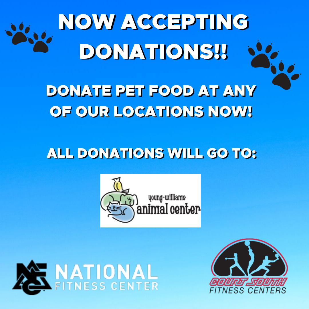 NatFitSignature's tweet photo. Can’t make it to Zumbathon next Friday? It’s okay! You can still support the Young Williams Animal Shelter.

Stop by and make your donation! 🐶🐱
 
#NationalFitnessCenter #NFC #Knoxville #KnoxvilleFitness #Gym #Fitness https://t.co/ICaZFtp3QE