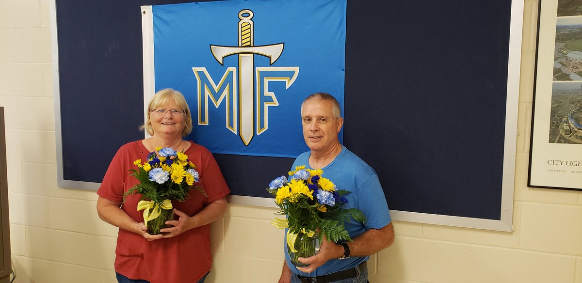 JohnAhlemeyer's tweet photo. Congrats on your retirements Toni (25 years) &amp; Mark (30 years)! Enjoy!! #mtfproud https://t.co/9uBeSlp7Mw