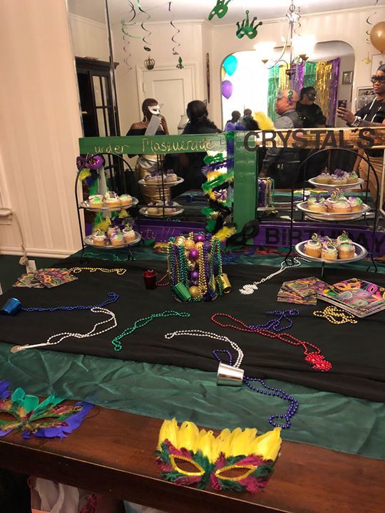 Today we feature Crystal's party using "Mardi Gras, Masks, Murder!", which was a hit with her guests! Even skeptics became believers and the highlight of the night was Voodoo Queen Dominique LaBlanche.
ift.tt/305LcUj #murdermysteryparty