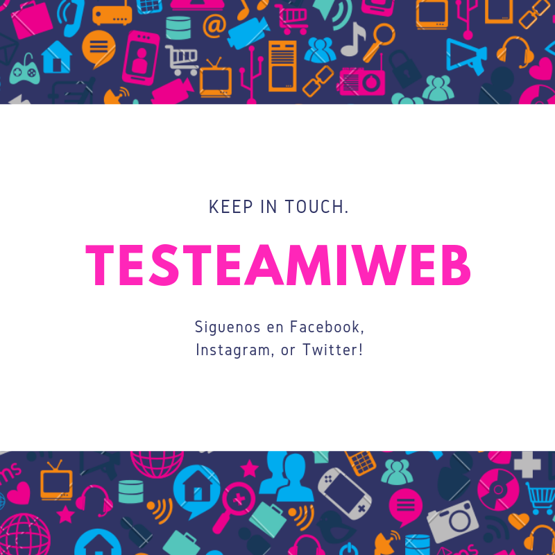 TesteaMi's tweet image. Siguenos en nuestras redes para información relevante sobre el marketing Digital! #marketing #MarketingDigital #CommunityManager #SEO #Followtofollow #testing #Venezuela #socialmedia