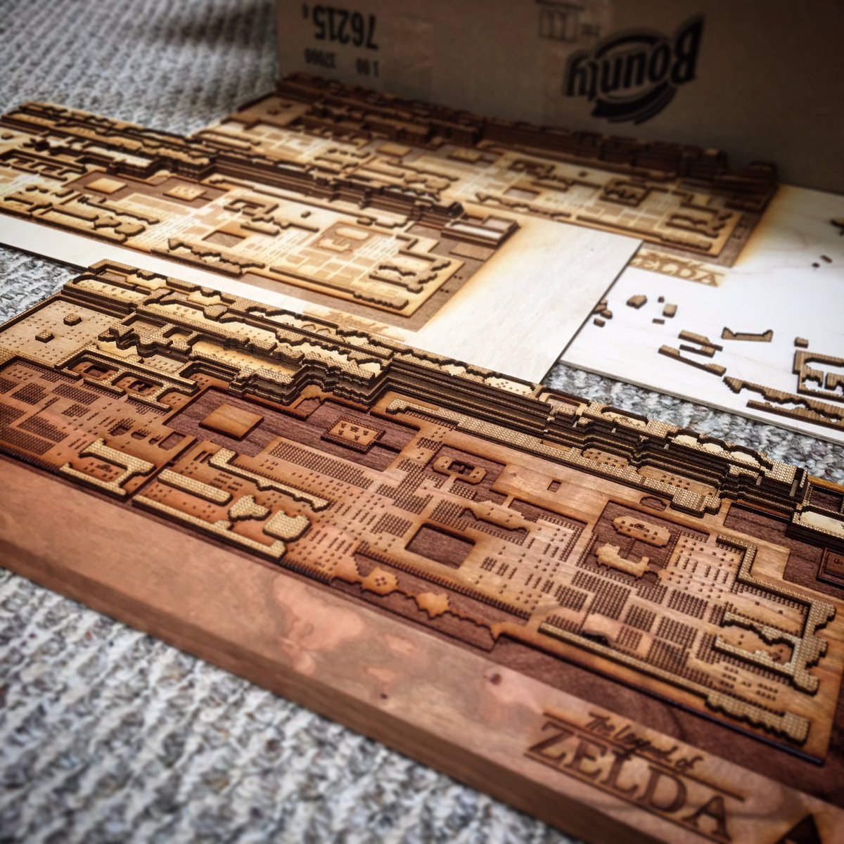 SpitFire_Labs's tweet photo. My miniature world! Well #zelda is coming along still a work in progress but it's shaping up nicely. THAT was not easy 😑#workinprogress #wip #theledgendofzelda #nes #classicgames #retrogames #nintendo #nintendonyc #nin10do #maps #topographicmap #8bit #8bitmap #worthit #minature https://t.co/h1RdP3Ug7D