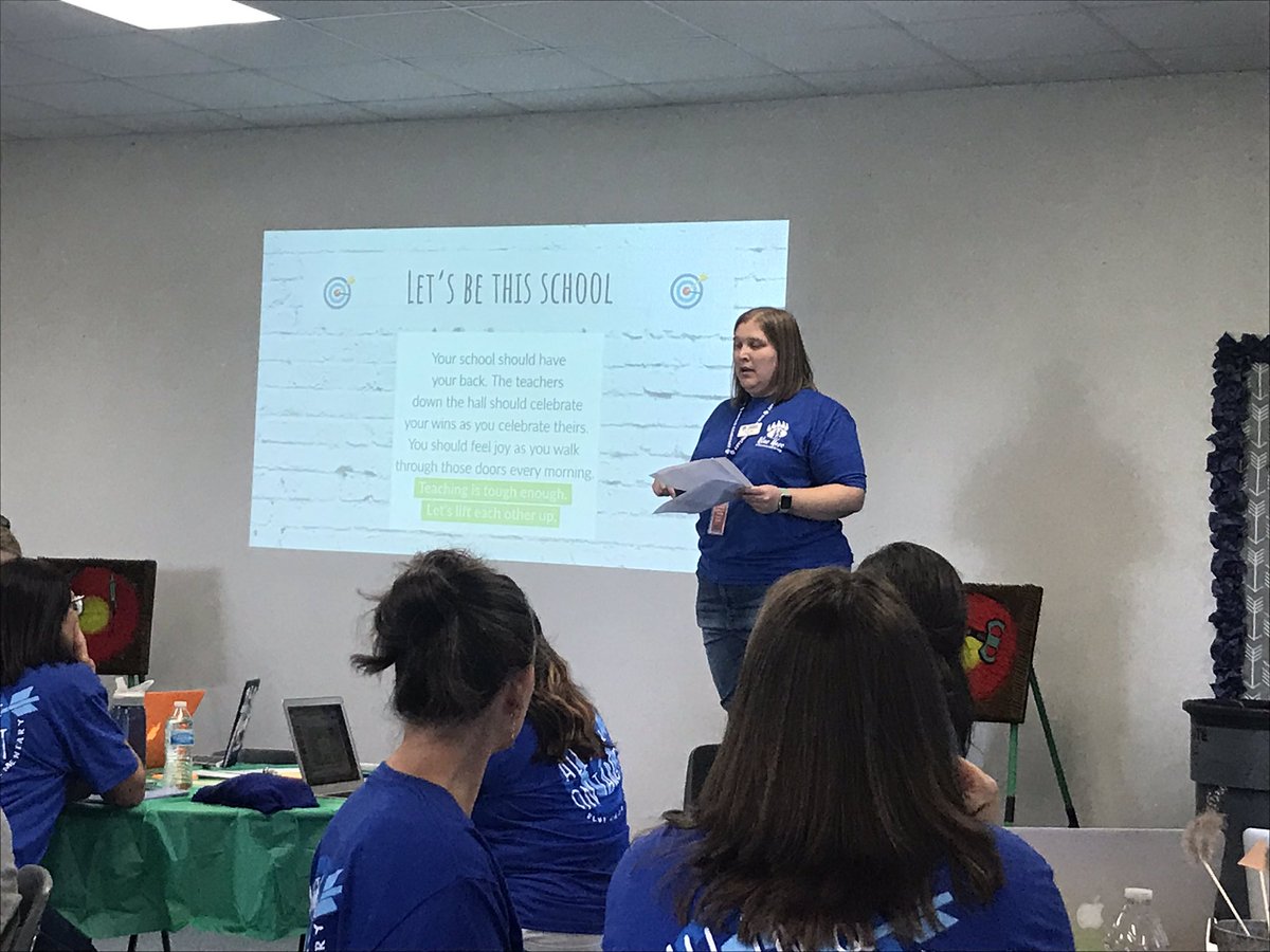 Ms. Estes brought the heat today🔥 Thankful for a boss who pushes us to be better in all aspects! 👏 <a href="/wsisdschools/">White Settlement ISD</a> <a href="/BlueHazeWSISD/">Blue Haze Elementary</a> #EmpoweringBearsBHE
