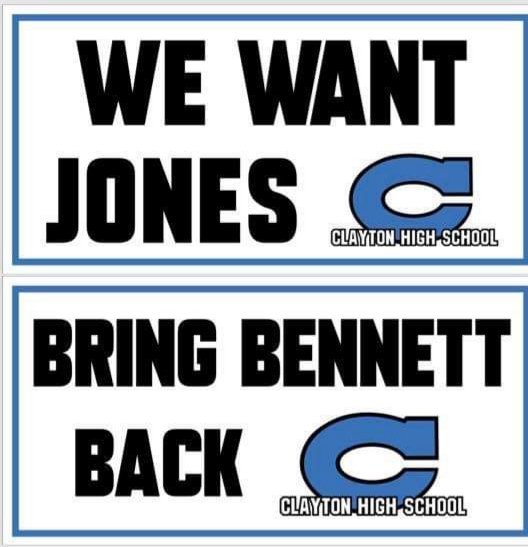 WesleyOutland's tweet photo. As one of the lead broadcasters of @CRNSports that covers @Clayton_Comets  @ClaytonCometsAD, I've personally had the privilege to see how great Dr. Bennett Jones was towards individuals. I'm on board with everyone else in saying, #WeWantJones #BringBennettBack #cometsALLin!🏁🎙🏁 https://t.co/kCsNIpFuJb