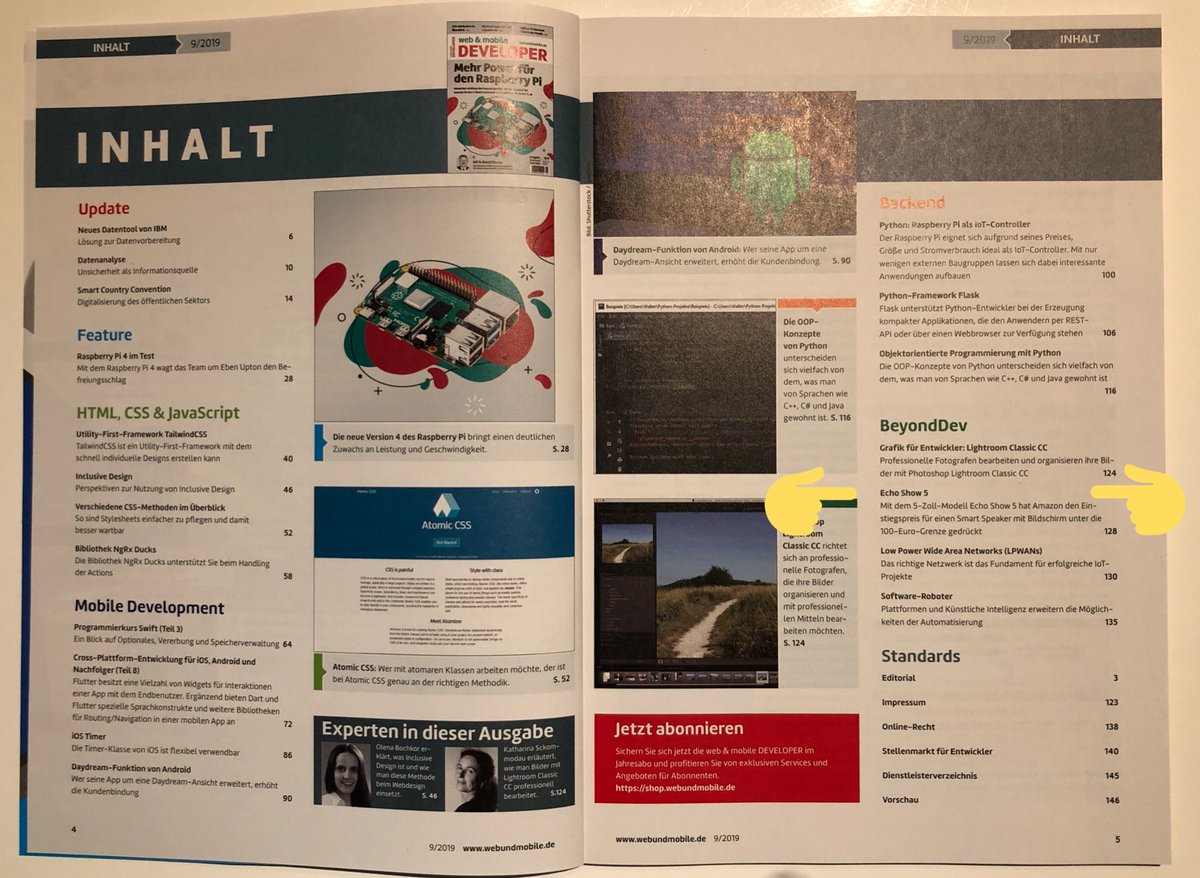 Anrufliste's tweet photo. Die neue @webundmobile - diesmal mit etwas Grundlagenforschung zum #EchoShow5 um die Details, die in den vorherigen Artikel themenspezifische herausgearbeitet wurden, für dieses Modell als Update nachzuliefern.

(für Abonnenten auch online: https://t.co/y2dxMQfKb5) https://t.co/I0kxNXlF7t