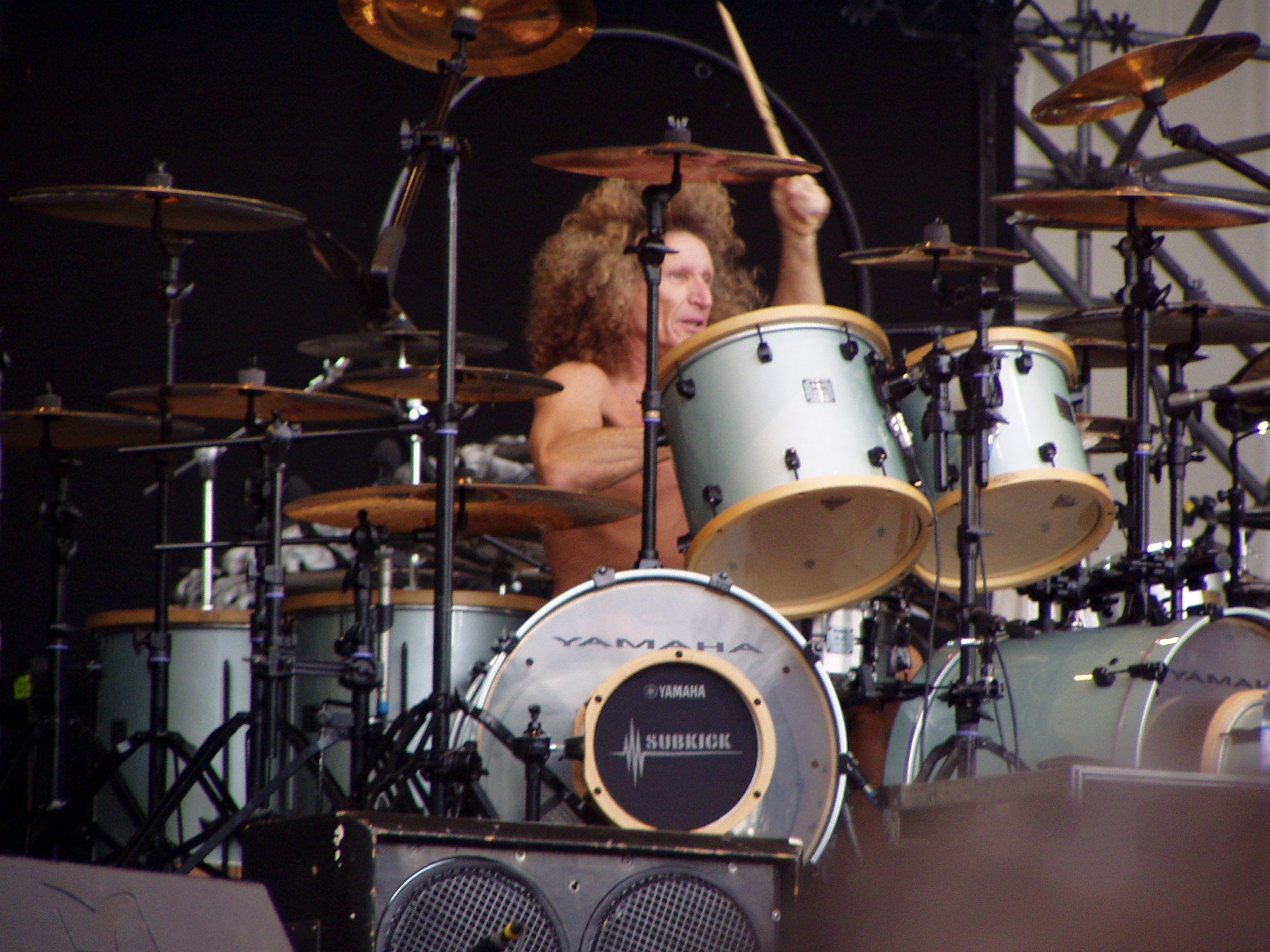 Happy Birthday Tommy Aldridge, drummer for Ozzy Osbourne, Whitesnake & Thin Lizzy born 8/15/1950. 