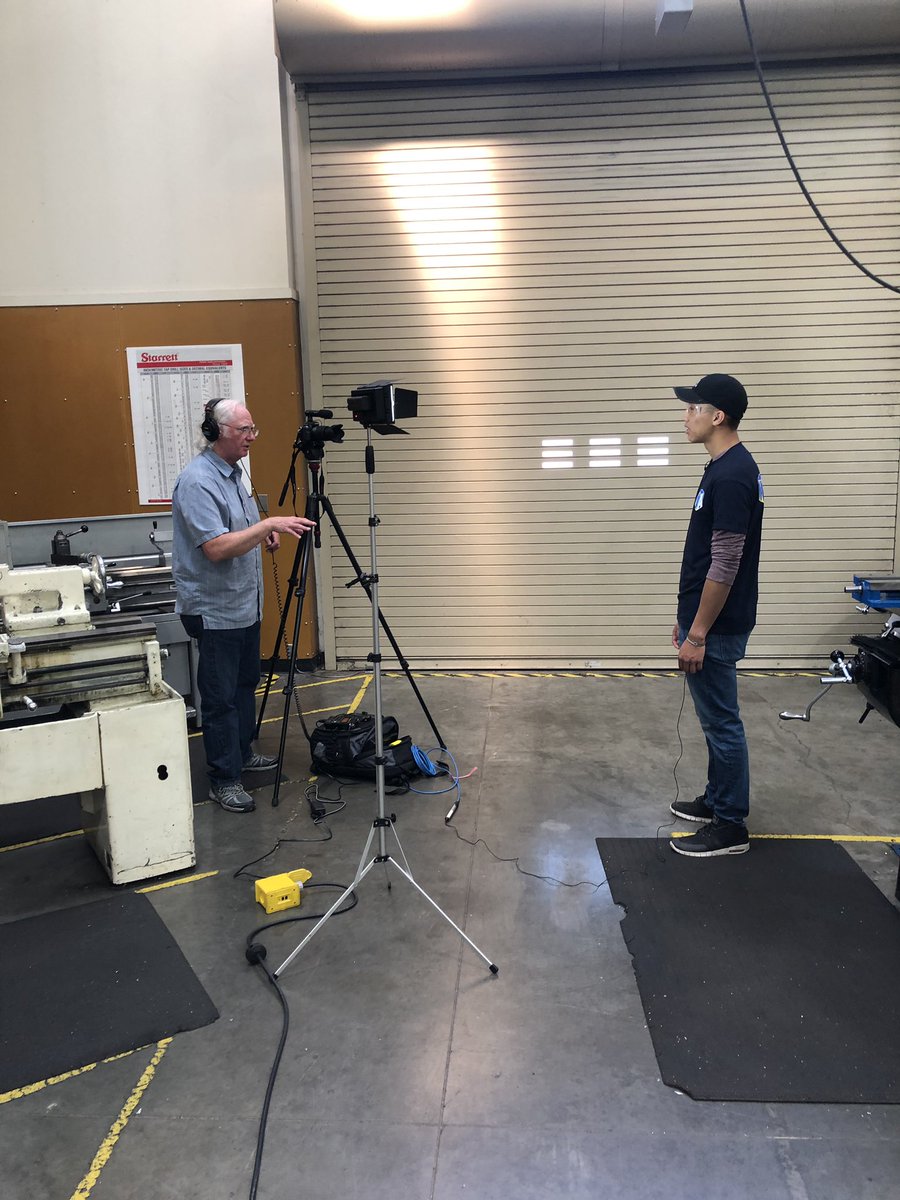 AJACtraining's tweet photo. Thanks to the @SeattleColleges tv channel for interviewing some of our students about AJAC’s @MFGAcademy #mechatronics training! https://t.co/bw5h9FGOXe
