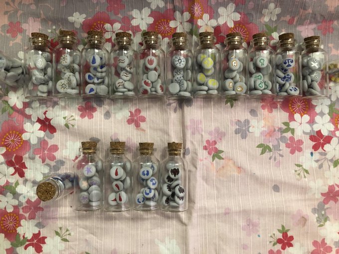 I ended up finishing the runes set from RuneScape, one of my favorite childhood games. This isn't even