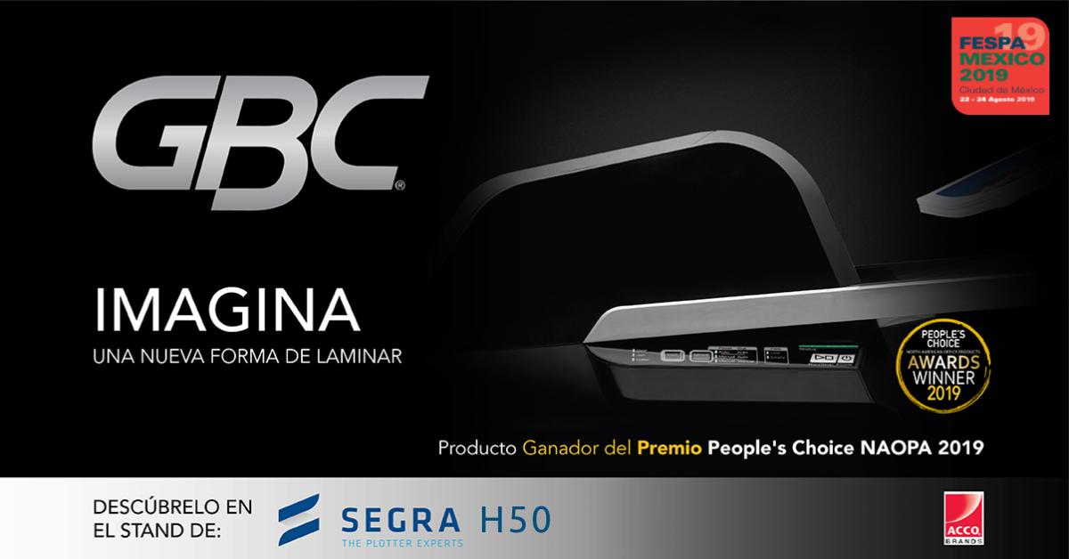segramexico's tweet photo. Conoce la nueva laminadora de GBC en FESPA 2019 Stand H50 #SEGRA #GBC #FESPA2019 https://t.co/uMVQ0qO4Vl